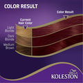 Wella Koleston Intense Hair Color Cream Micro-Fine Pigments Rich Burgundy Red 306/45 50 ml