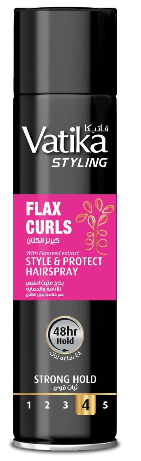 Dabur Vatika Hair Spray Flax Curls Curl Definition 250 ml