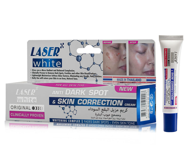 Laser White Dark Spot Corrector Gel Cream Arbutin Niacinamide 30g