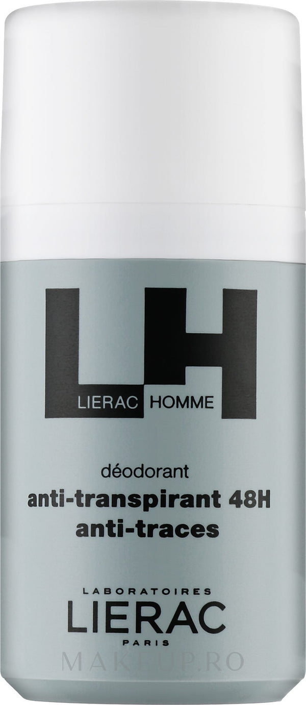 Lierac Homme Deodorant Roll-On Aluminum Sesquichlorohydrate 50ml