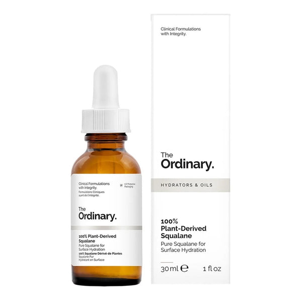 The Ordinary 100% Plant-Derived Squalane Lightweight Hydrating Facial Oil 30 mL