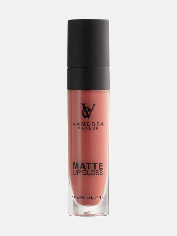 Vanessa Makeup Matte Lip Gloss Rich Color Moisturizing Finish Shade 05