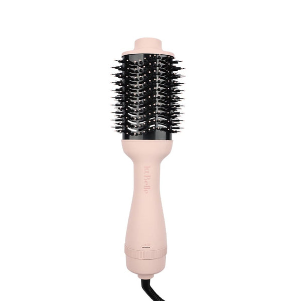 La Belle Brush Hair Styler Heated Brush 1100 W Pink LB013