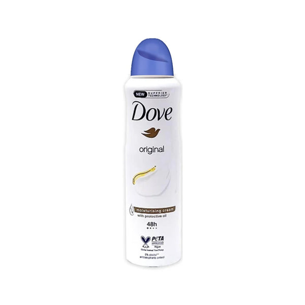 Dove Original Antiperspirant Deodorant Spray 48H Protection Fresh Scent 150 ml