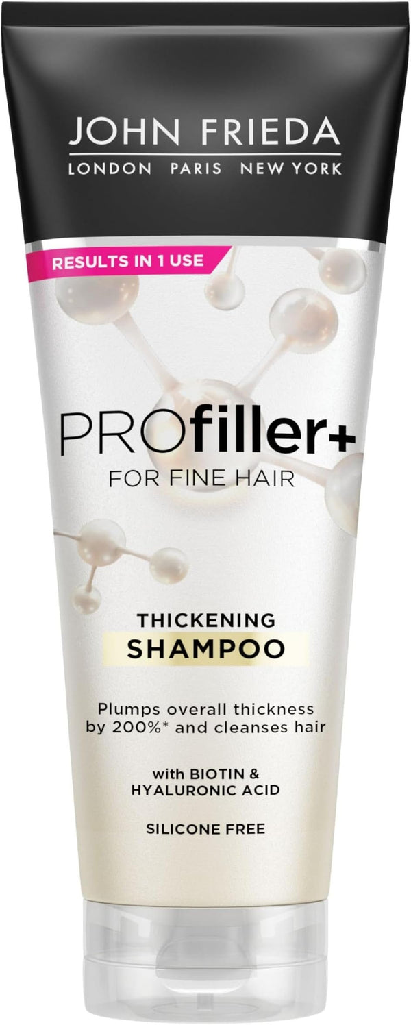 John Frieda PROfiller+ Thickening Shampoo Biotin Hyaluronic Acid 250ml