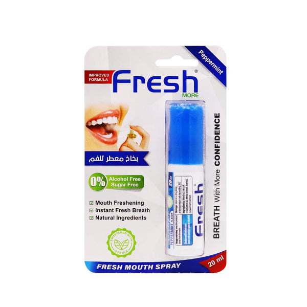 Fresh More Peppermint Mouth Freshener Spray Mint Flavor 20 ml