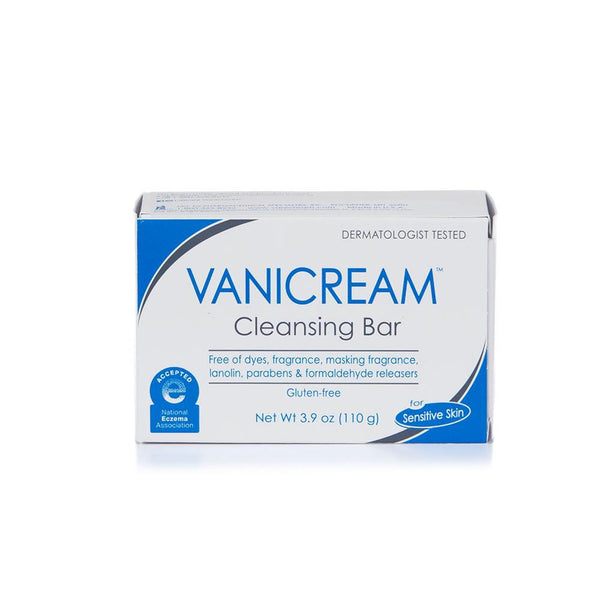 Vanicream Face Cleansing Bar Mild Gentle Cleanser for Face Hands and Body