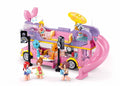 SLUBAN Girl's Dream Music RV Building Blocks Set, 412 Pieces, Ages 6+