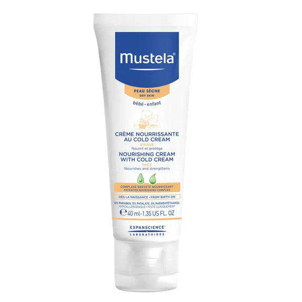 Mustela Cold Cream Nutri-Protective Baby Cream Nourishing Moisturizer 40 ml