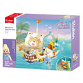 Sluban Girl's Dream Jewel Boat Building Set, 287 Pieces, Mini Figures, Ages 6+