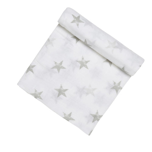 aden + anais Essentials Single Muslin Swaddle 100% Cotton Dusty 44 x 44 in