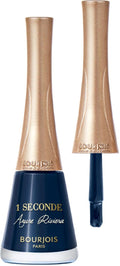 Bourjois 1 Seconde French Riviera Nail Polish 57 Azure Riviera, Quick-Dry Gloss Finish