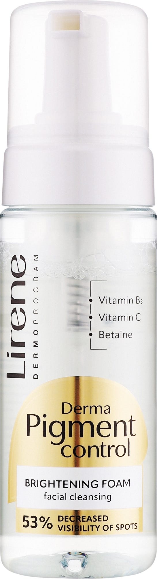 Lirene Derma Pigment Control Facial Cleansing Foam Vitamin C Niacinamide 150 ml