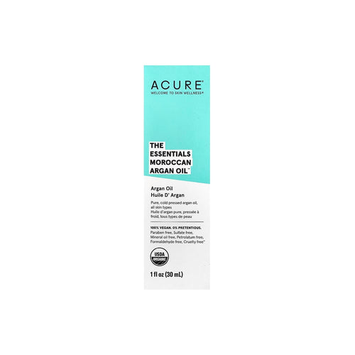 Acure The Essentials Moroccan Argan Oil Cold-Pressed Vitamin E 30 ml