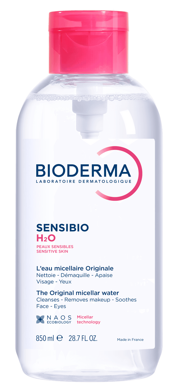Bioderma Sensibio H2O Micellar Water Makeup Remover Pump 850ml