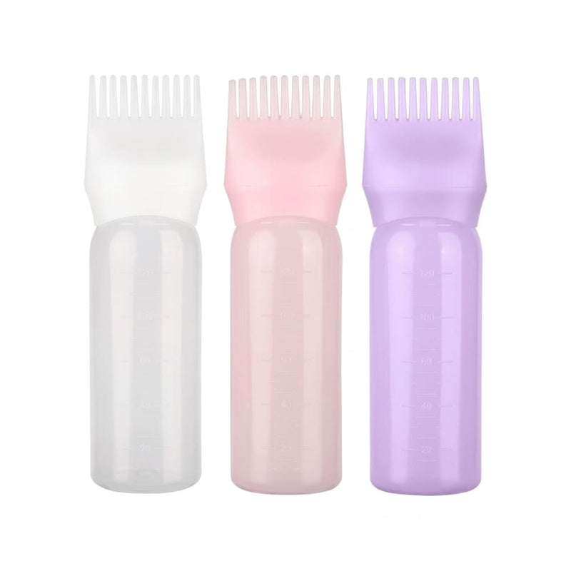 Sasha Oil Comb Hair Applicator, 3 Pieces, For Oils, Henna and Hair Dye