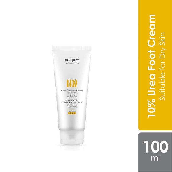 Babe Foot Repairing Cream 10% Urea Moisturizing Formula 100 ml