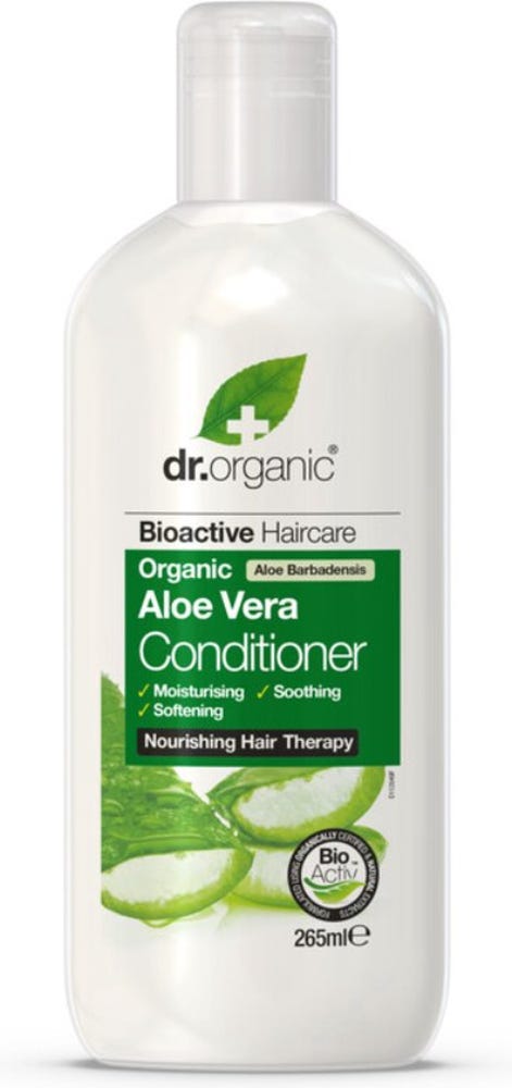 Dr. Organic Aloe Vera Conditioner Liquid Silicone-Free Sensitive Scalp 265ml