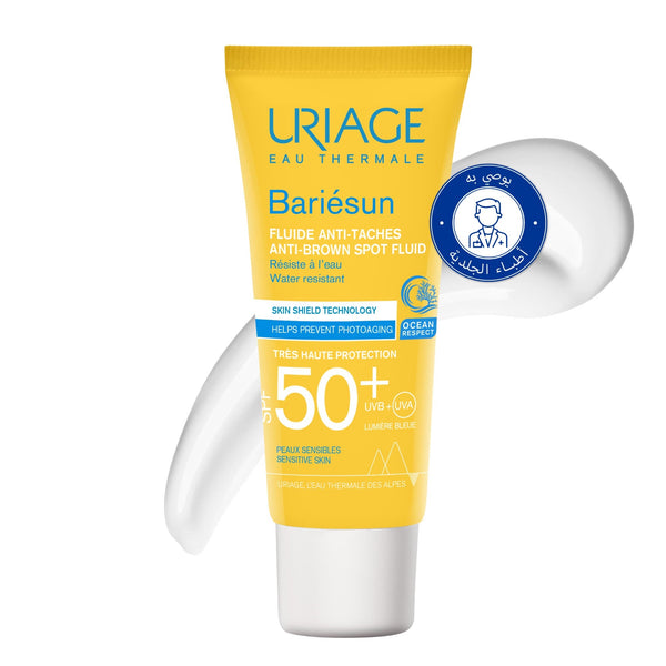 Uriage Bariesun SPF50+ Fluid Sunscreen Brightening Even-Tone Care 40 ml