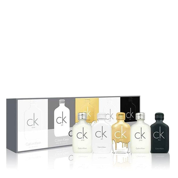 Calvin Klein Mini Fragrance Set CK One CK All CK Be CK Gold Unisex