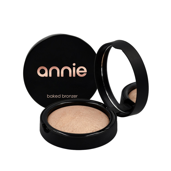 Annie Baked Bronzer Powder Natural Glow Shade 01