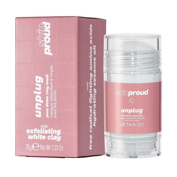 SKIN PROUD Unplug Pore Detox Clay AHA Mask 35g