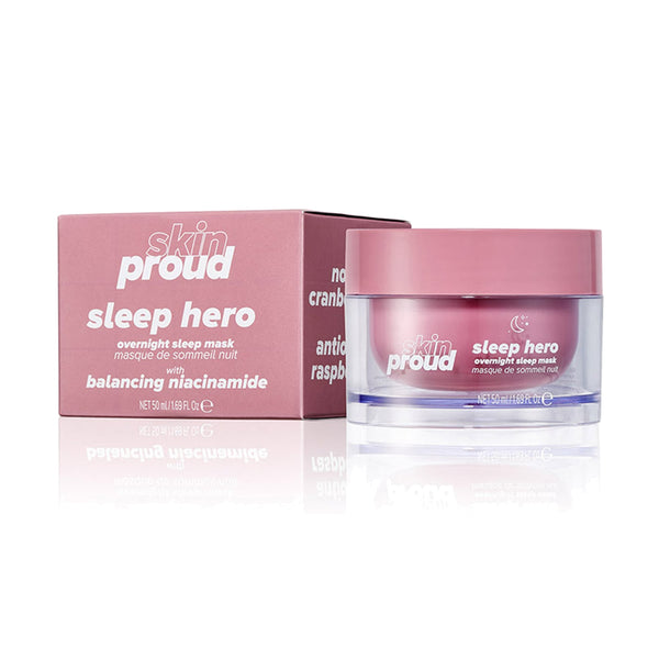 Skin Proud Sleep Hero Overnight Sleep Mask Niacinamide Hydrating 50 ml