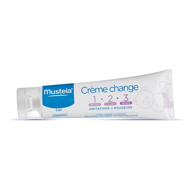Mustela Vitamin Barrier Cream 123 Protective Barrier Cream Zinc Oxide Newborn Care