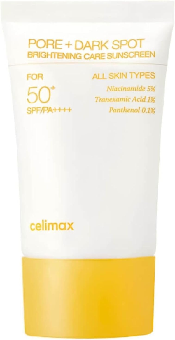 Celimax Pore Brightening Care SPF50+ Sunscreen Niacinamide Tranexamic Acid 50 ml