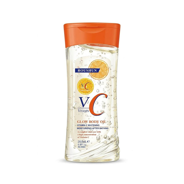 Roushun Vitamin C Body Oil Gel Moisturizer Fast-Absorbing 200ml