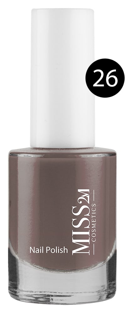 Miss 2M Nail Polish 26 Shiny Finish Long-Lasting Color
