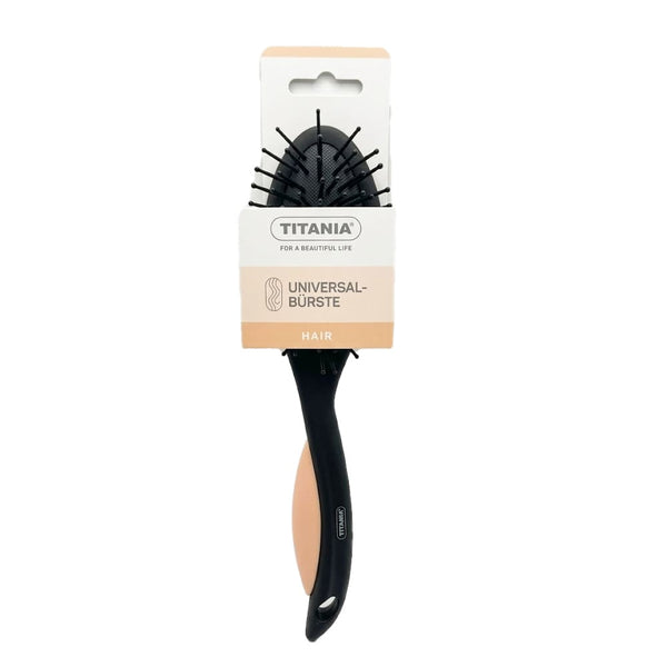 Titania Hairbrush No. 1339 Medium Flexible Anti-Static Bristles 22.5 cm
