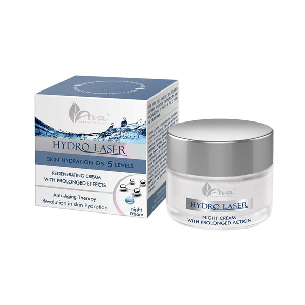 Ava Hydro Laser Night Cream Hydrating Peptide Formula 50 ml