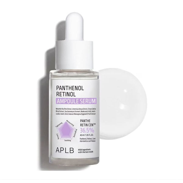 APLB Panthenol Retinol Ampoule Serum Hydrating Lightweight Formula 40 ml
