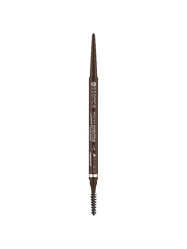 Essence Micro Precise Waterproof Eyebrow Pencil Ultra-Fine Tip Dark Brown Shade 06 0.05 g