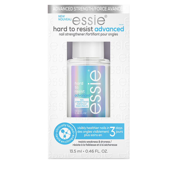 Essie Hard to Resist Nail Strengthening Polish Clear Glossy Finish