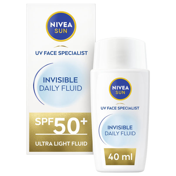 NIVEA Sun Face Invisible Daily Fluid SPF 50+ Niacinamide 40ml
