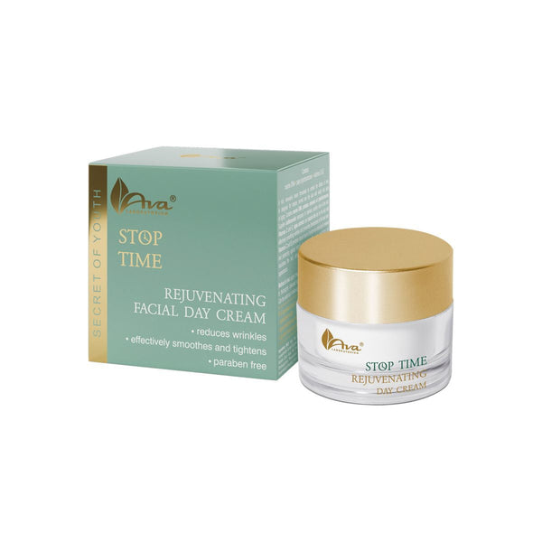 Ava Stop Time Rejuvenating Facial Cream Hyaluronic Acid Peptides Vitamin E 50 ml
