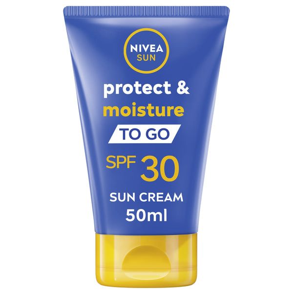 Nivea Sun Lotion Protect & Moisture SPF 30 Water-Resistant Vitamin E 50 ml