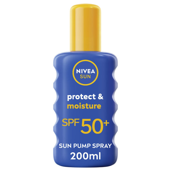 Nivea Protect & Moisture SPF 50+ Sunscreen Spray 200 ml