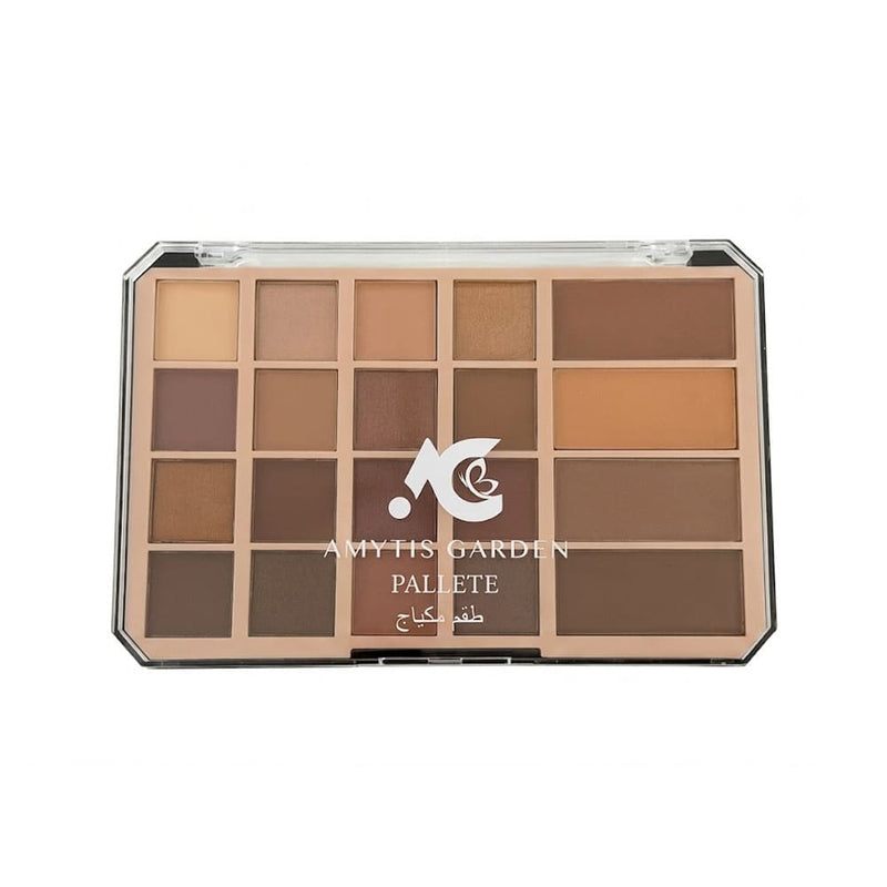 Amytis Garden Eyeshadow Palette Matte & Shimmer Finishes 20 Colors