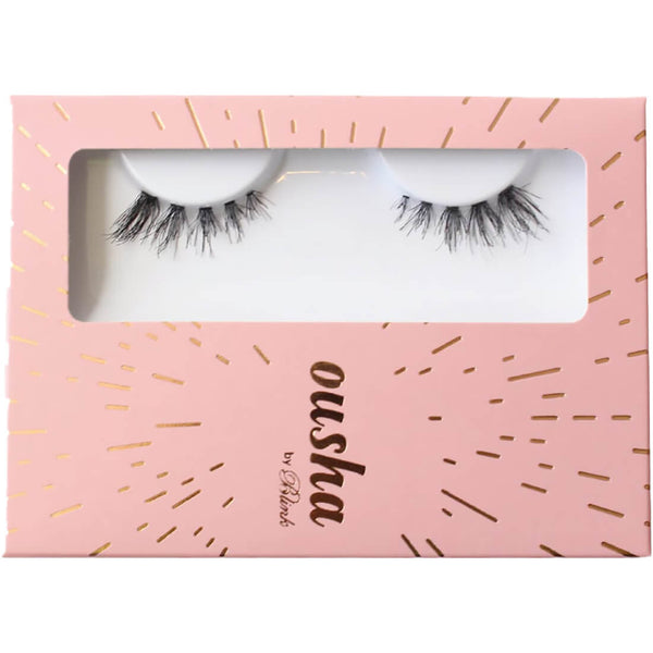 Ousha Single Lashes Winged Natural Human Hair #16 Reusable
