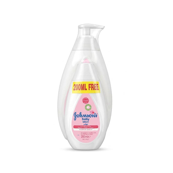 Johnson's Baby Soft Lotion Moisturizing Fast-Absorbing Formula 500ml + 200ml