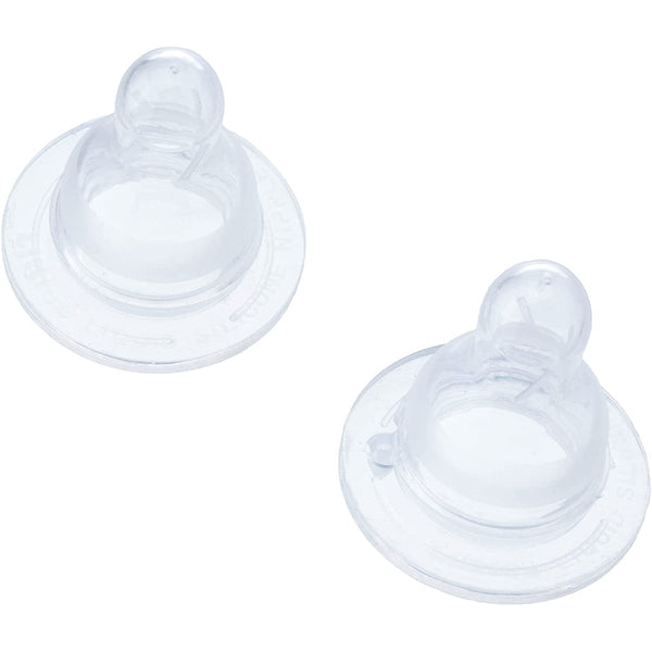Vital Baby Nurture Medium Flow Silicone Teats, 2 Pack
