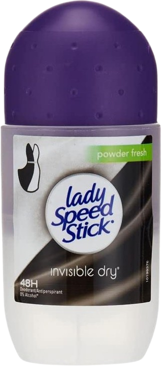 Lady Speed Stick Powder Invisible Dry Roll-On Deodorant
