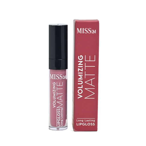 Miss 2M Volumizing Matte Long-Lasting Lip Gloss 106