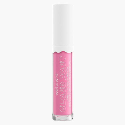 Wet n Wild Cloud Pout Marshmallow Lip Mousse Liquid Lip Color Cotton Candy Skies