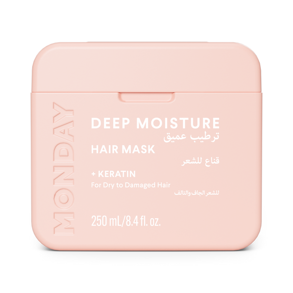 Monday Deep Moisture Hair Mask for Dry, Damaged Hair 250 ml