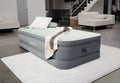 Intex PremAire I Twin Air Mattress with Built-In Electric Pump, Fiber-Tech Construction, 18 in