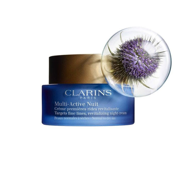 Clarins Multi-Active Night Comfort Cream Shea Butter Kiwi Fruit Extract 50ml